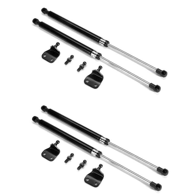 Ausschubkraft Gasdruckfeder 4 Stücke Universal 400mm 300N Auto Fronthaube Abdeckung Streben Hinten Stamm Heckklappe Boot Schock Strut Unterstützung Bar Gas Frühling Gasfeder Kompatibel von JHMHCOQ
