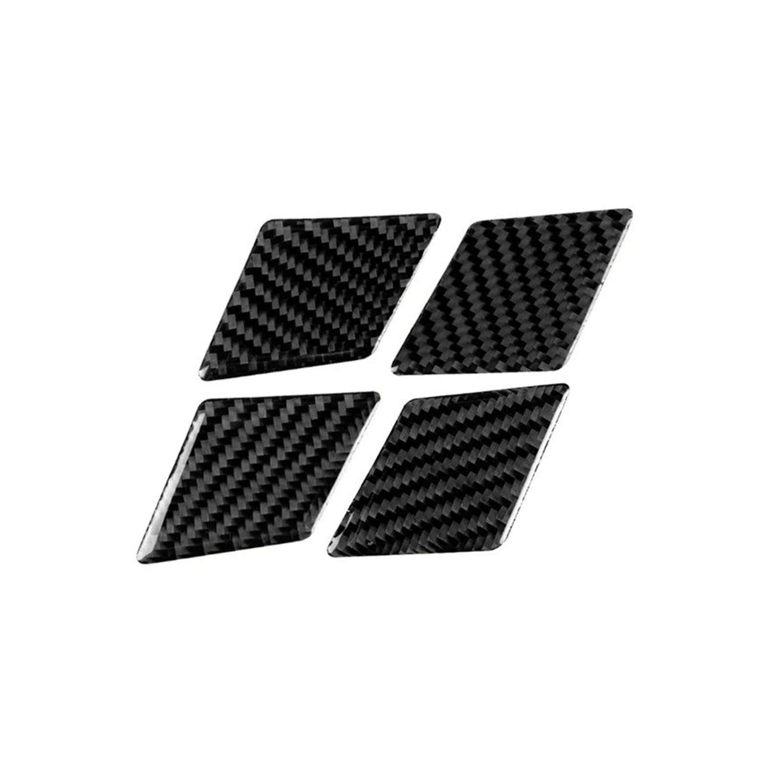 Auto Aufkleber Trim Cover Für A4 Für B9 2017 2018 2019 2020 Auto-Innentürgriff-Schüsselabdeckung Zieraufkleber Kohlefaser Auto-Innenausstattung Dekor Panel Trim Innen von JHMHCOQ
