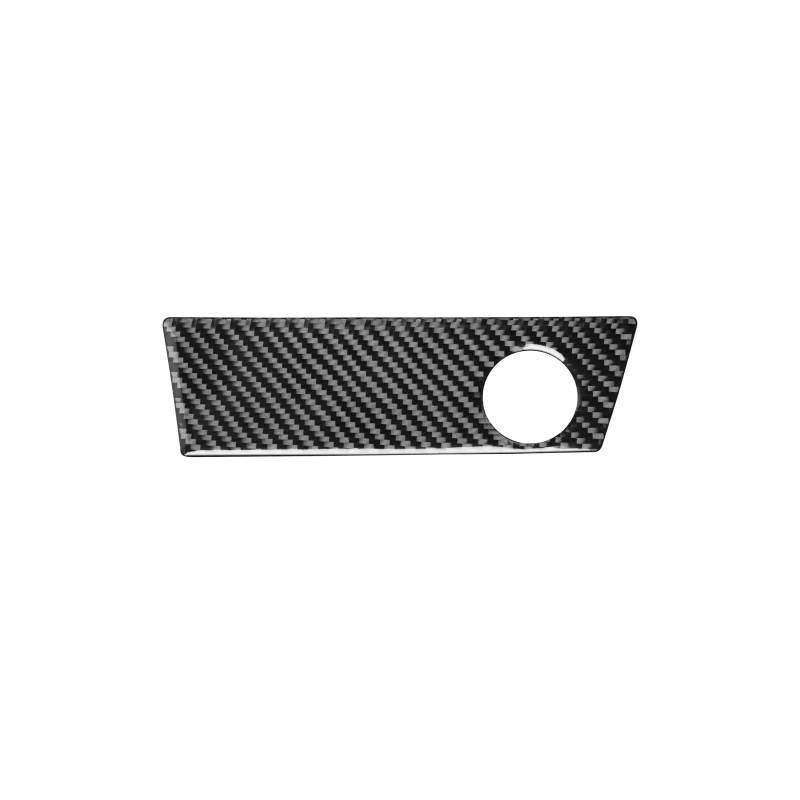 Auto Aufkleber Trim Cover Für A4 Für B9 RS4 Für S4 2017 2018 2019 Auto-Innenausstattung, Kohlefaser Aufkleber Für Zigarettenanzünder Dekoration Zierleiste LHD Dekor Panel Trim Innen von JHMHCOQ