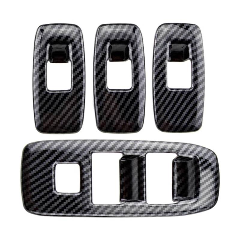 Auto Aufkleber Trim Cover Für Ford Für Ranger Für Everest Für Endeavour 2015-2022 Autotür Fensterheber Schalter Panel Abdeckung Zierrahmen Dekorateur Aufkleber Zubehör Dekor Panel Trim Innen von JHMHCOQ