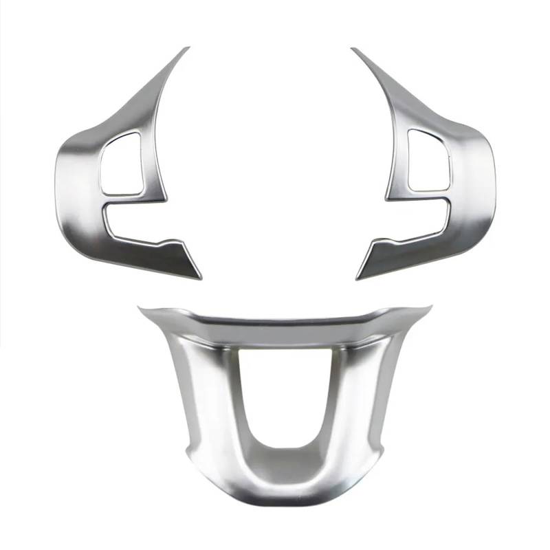 Auto Aufkleber Trim Cover Für Peugeot 2008 208 2014 2015 2016 2017 2018 3 Teile/Satz Lenkrad Panel Taste Schalter Abdeckung Pailletten Innenleisten Trim Auto Aufkleber Dekor Panel Trim Innen von JHMHCOQ