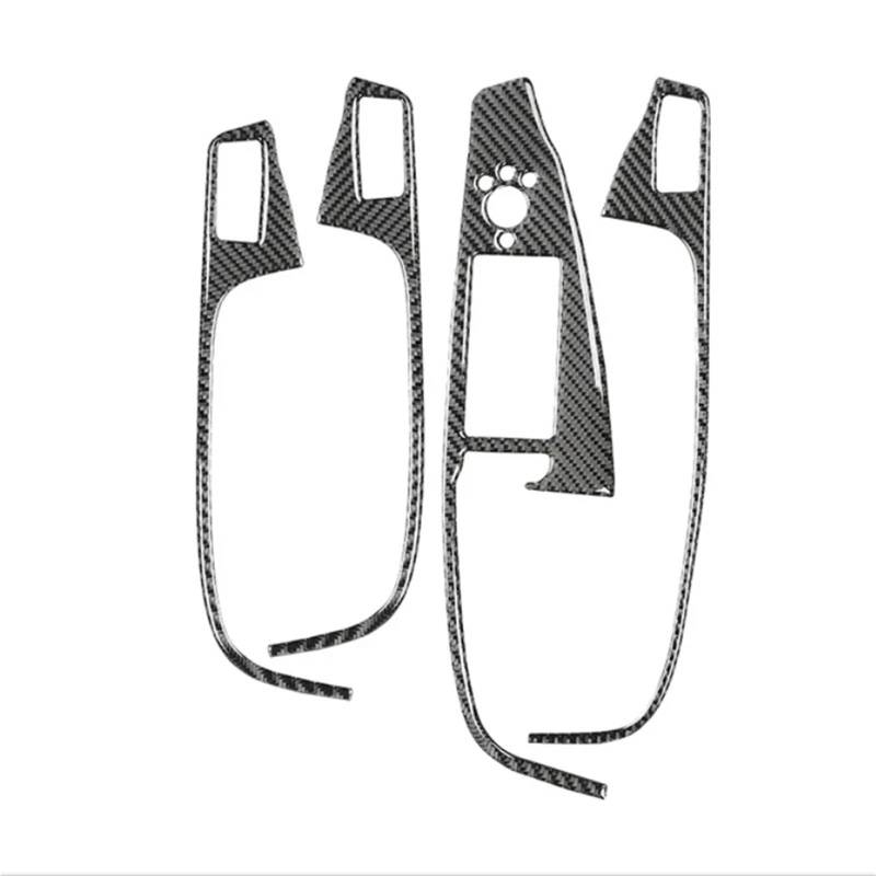 Auto Aufkleber Trim Cover Für Q5 2010-2017 Zubehör Kohlefaser Modifikation Innenraum Auto Windows Bedienfeld Blendrahmen Dekor Abdeckung Aufkleber Dekor Panel Trim Innen von JHMHCOQ