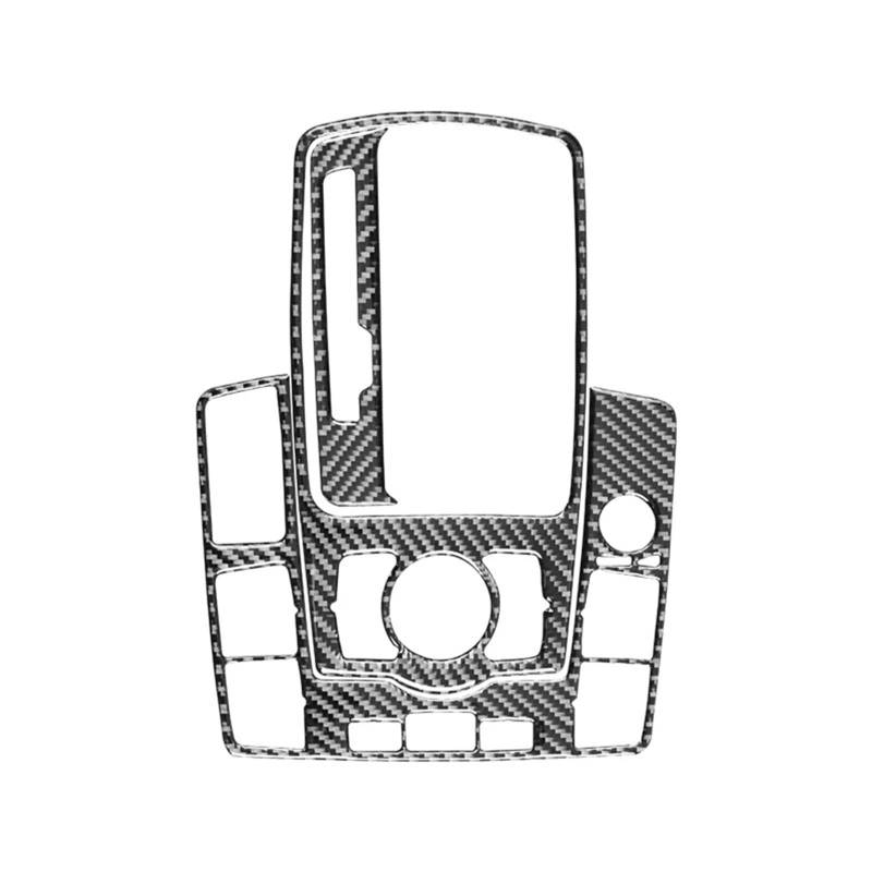 Auto Aufkleber Trim Cover Für Q7 2007-2015 Autozubehör Carbon Fiber Innenausstattung Auto Gangschaltung Bedienfeld Dekoration Aufkleber Abdeckung Zierrahmen Dekor Panel Trim Innen von JHMHCOQ