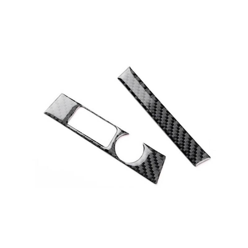 Auto Aufkleber Trim Cover Für Seat Für Leon 2017 2018 2019 LHD RHD Autoseite Der Zentralverriegelung Rahmenverkleidung Innenzubehör Echter Weicher Carbonfaseraufkleber Dekor Panel Trim Innen von JHMHCOQ