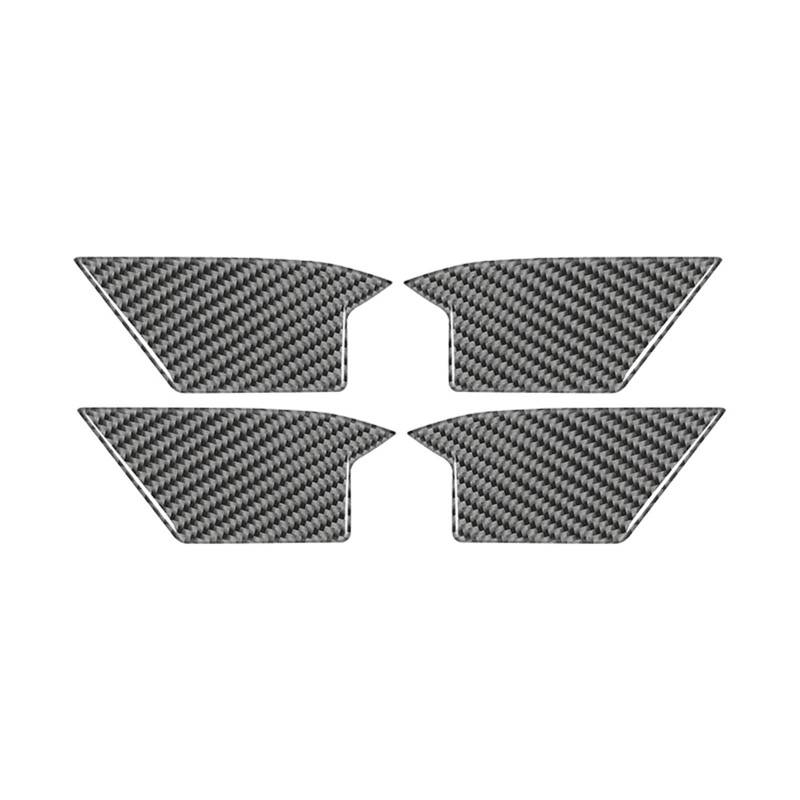 Auto Aufkleber Trim Cover Für VW Für Golf 8 MK8 2020 2021 Auto Innentürgriff Schüssel Abdeckung Dekoration Aufkleber Carbon Faser Auto Innen Zubehör Dekor Panel Trim Innen von JHMHCOQ
