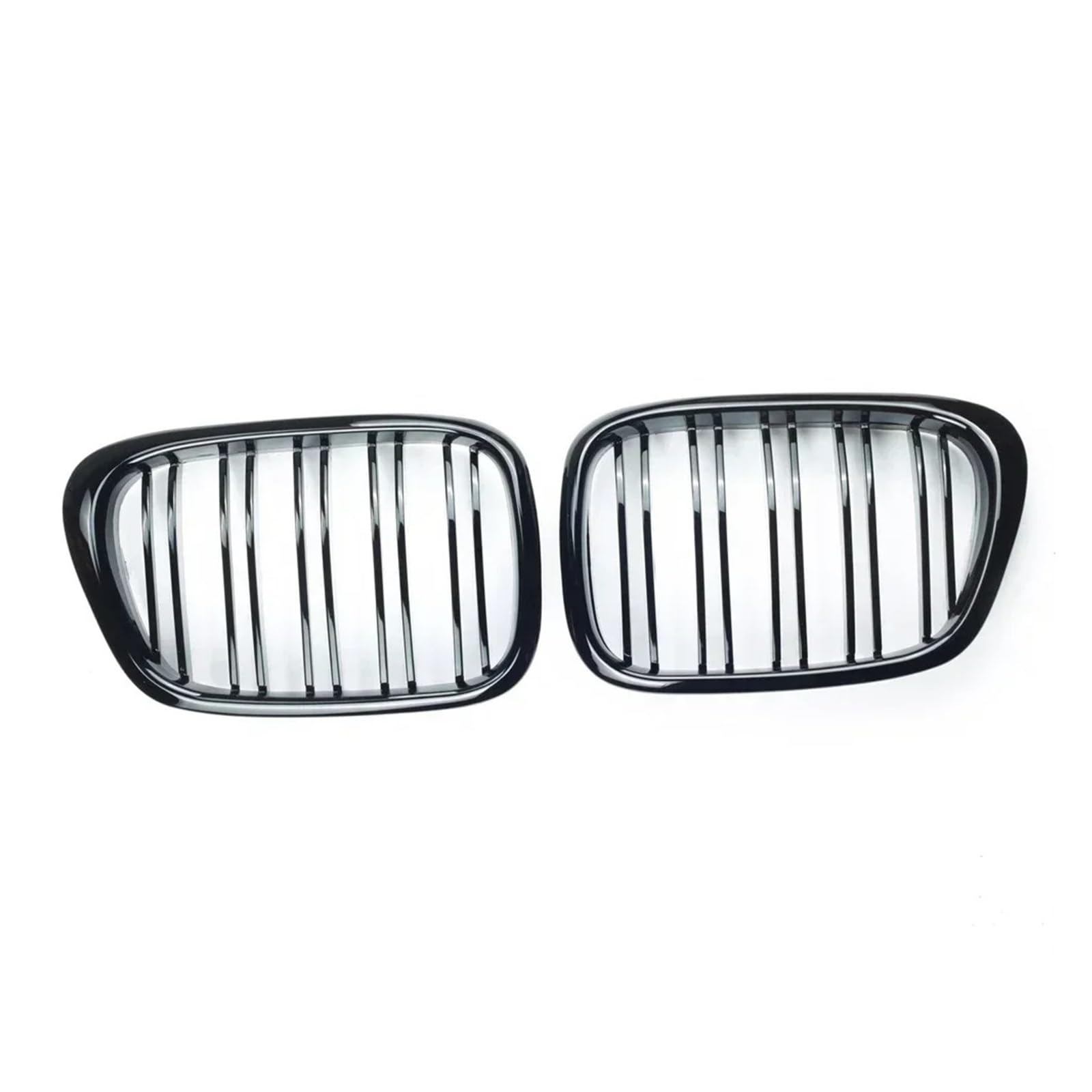 Auto Front Gitter Auto Frontstoßstange Nierengitter Dual Lamellenlinie Für E39 Für 5er 525 528 1995 1996 1997–2004 Glänzendes Schwarzes Grill-Ersatzteil Kapuze Kühlergrill Auto Front Gitter Auto Frontstoßstange Nierengitter Dual Lamellenlinie Für E39 Für 5er 525 528 1995 1996 1997–2004 Glänzendes Schwarzes Grill-Ersatzteil Kapuze Kühlergrill von JHMHCOQ