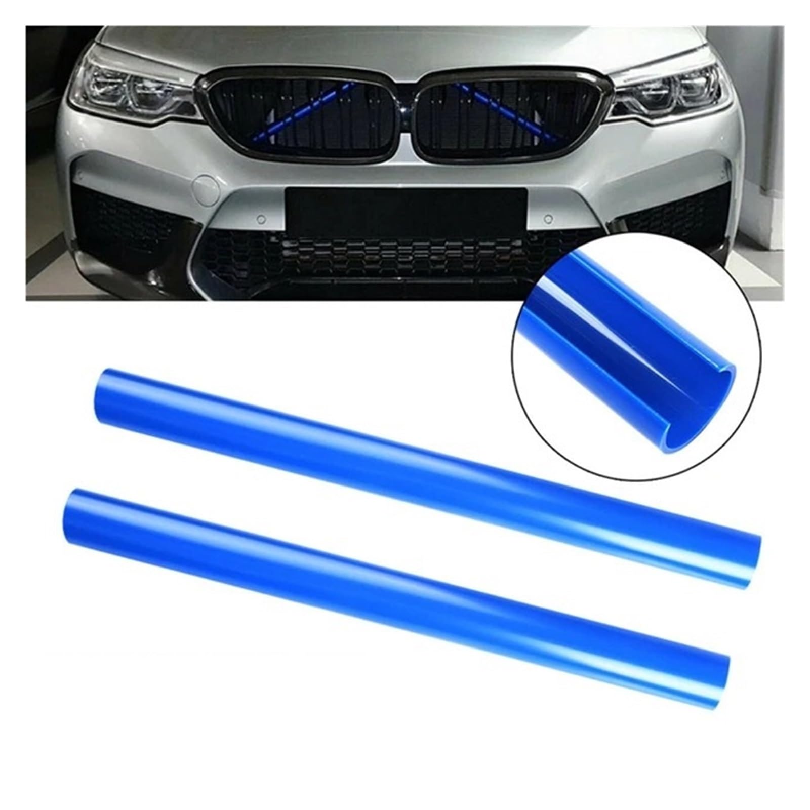 Auto Front Gitter Auto Grill Bar Front Grille Trim Streifen Abdeckung Rahmen Aufkleber Für F30 Für F10 Für F20 Für F11 Für F31 Für F07 Für F32 Für F33 Für F34 Für F36 Kapuze Kühlergrill(A-Blue) Auto Front Gitter Auto Grill Bar Front Grille Trim Streifen Abdeckung Rahmen Aufkleber Für F30 Für F10 Für F20 Für F11 Für F31 Für F07 Für F32 Für F33 Für F34 Für F36 Kapuze Kühlergrill(A-Blue) von JHMHCOQ