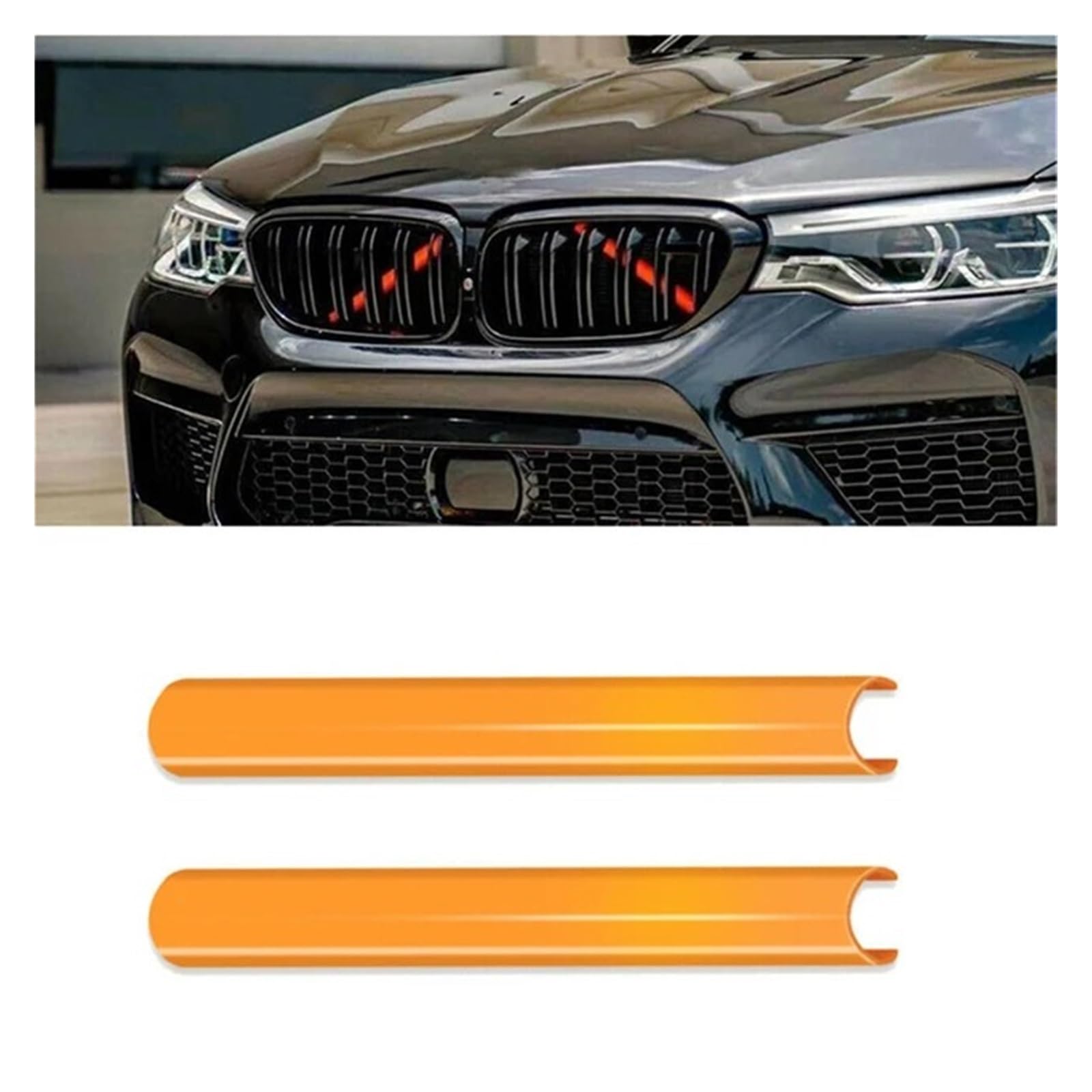 Auto Front Gitter Auto Grill Bar Front Grille Trim Streifen Abdeckung Rahmen Aufkleber Für F30 Für F10 Für F20 Für F11 Für F31 Für F07 Für F32 Für F33 Für F34 Für F36 Kapuze Kühlergrill(C-Orange) Auto Front Gitter Auto Grill Bar Front Grille Trim Streifen Abdeckung Rahmen Aufkleber Für F30 Für F10 Für F20 Für F11 Für F31 Für F07 Für F32 Für F33 Für F34 Für F36 Kapuze Kühlergrill(C-Orange) von JHMHCOQ