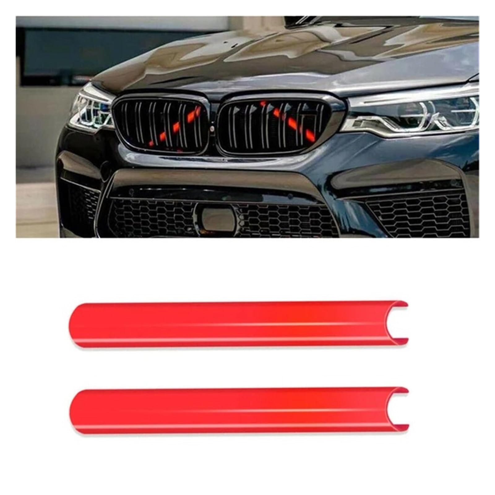Auto Front Gitter Auto Grill Bar Front Grille Trim Streifen Abdeckung Rahmen Aufkleber Für F30 Für F10 Für F20 Für F11 Für F31 Für F07 Für F32 Für F33 Für F34 Für F36 Kapuze Kühlergrill(C-Red) Auto Front Gitter Auto Grill Bar Front Grille Trim Streifen Abdeckung Rahmen Aufkleber Für F30 Für F10 Für F20 Für F11 Für F31 Für F07 Für F32 Für F33 Für F34 Für F36 Kapuze Kühlergrill(C-Red) von JHMHCOQ