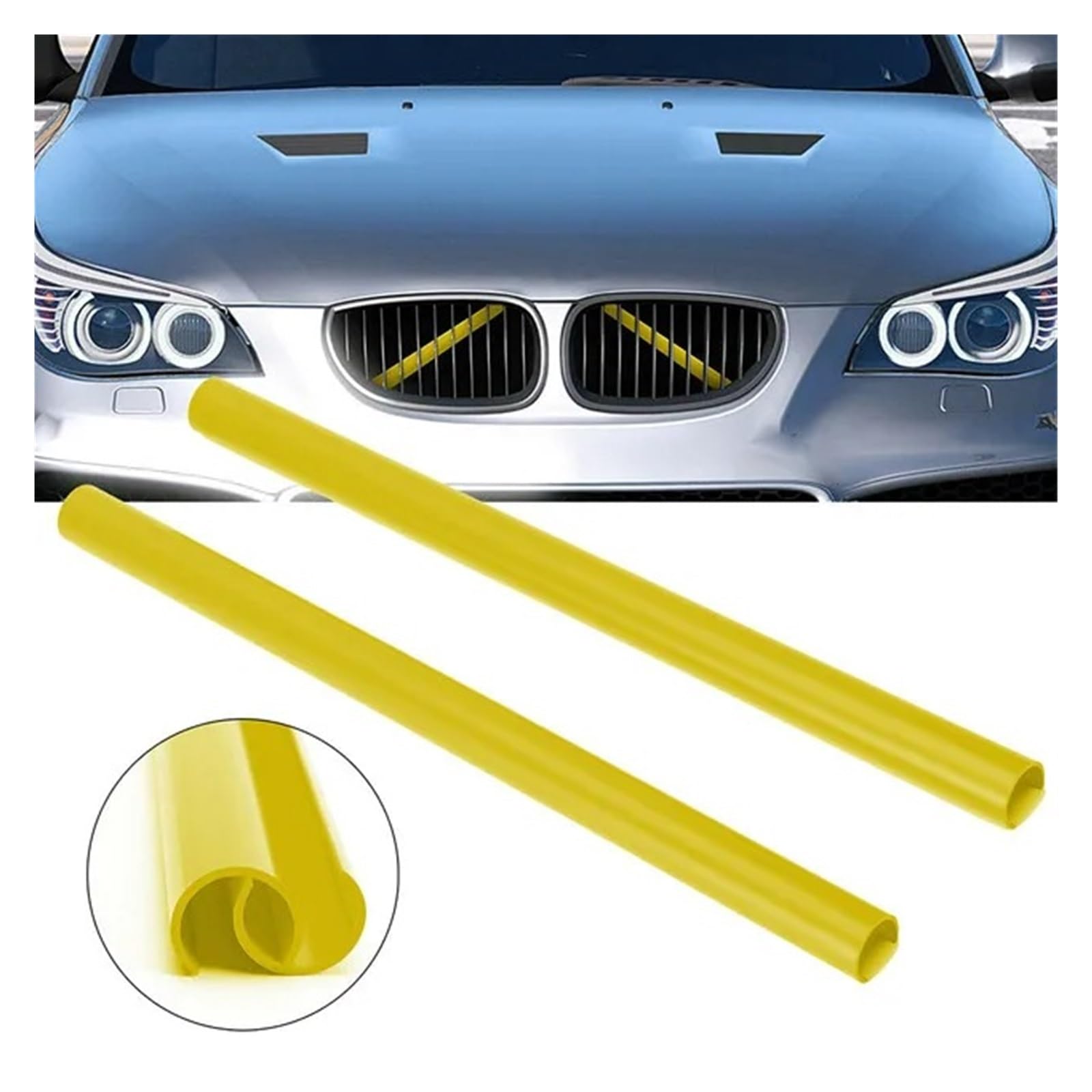 Auto Front Gitter Auto Grill Bar Front Grille Trim Streifen Abdeckung Rahmen Aufkleber Für F30 Für F10 Für F20 Für F11 Für F31 Für F07 Für F32 Für F33 Für F34 Für F36 Kapuze Kühlergrill(E-Yellow) Auto Front Gitter Auto Grill Bar Front Grille Trim Streifen Abdeckung Rahmen Aufkleber Für F30 Für F10 Für F20 Für F11 Für F31 Für F07 Für F32 Für F33 Für F34 Für F36 Kapuze Kühlergrill(E-Yellow) von JHMHCOQ