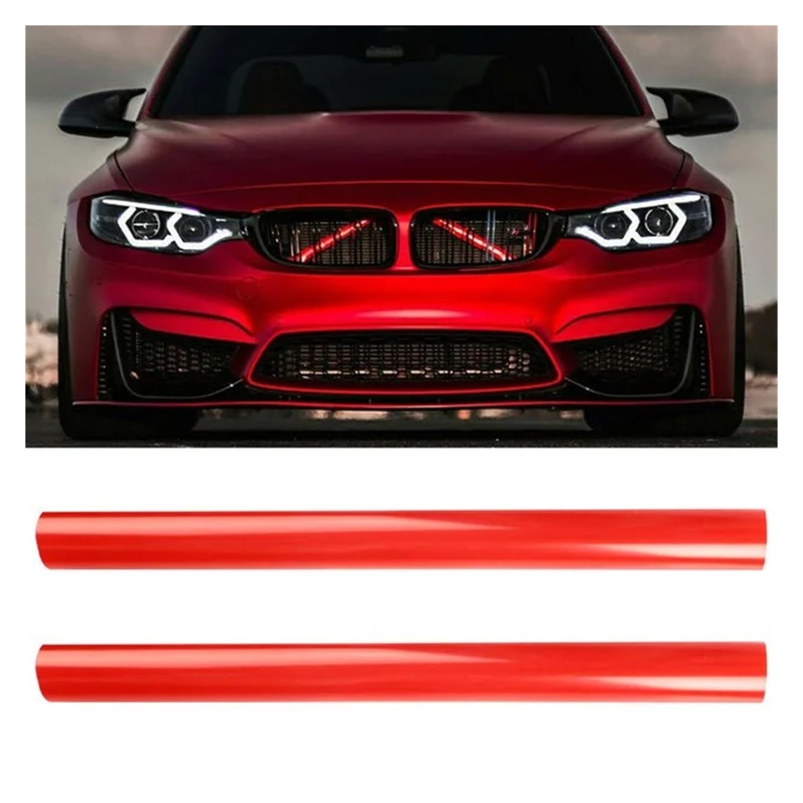 Auto Front Gitter Auto Grill Bar Front Grille Trim Streifen Abdeckung Rahmen Aufkleber Für F30 Für F10 Für F20 Für F11 Für F31 Für F07 Für F32 Für F33 Für F34 Für F36 Kapuze Kühlergrill(E-Red) Auto Front Gitter Auto Grill Bar Front Grille Trim Streifen Abdeckung Rahmen Aufkleber Für F30 Für F10 Für F20 Für F11 Für F31 Für F07 Für F32 Für F33 Für F34 Für F36 Kapuze Kühlergrill(E-Red) von JHMHCOQ