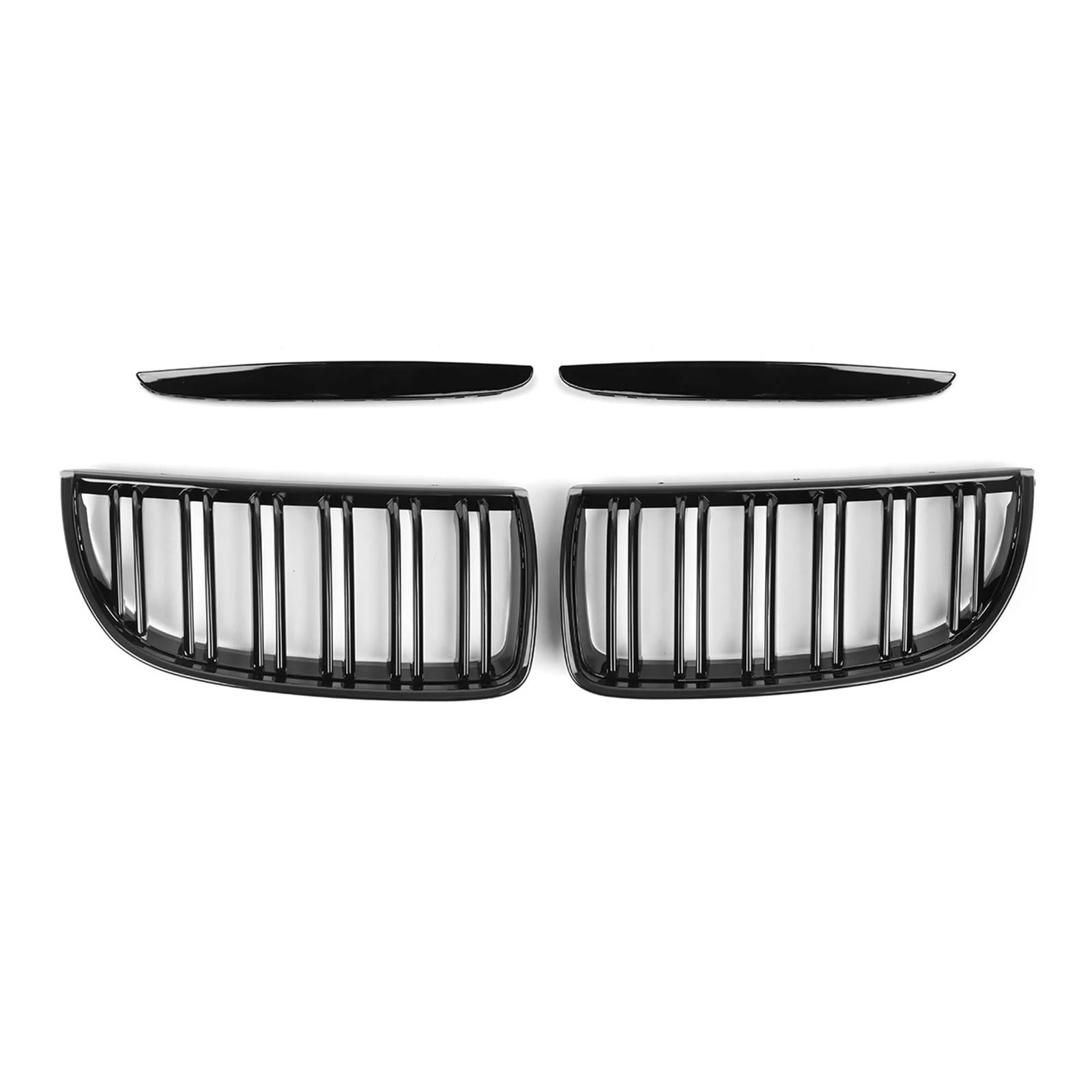 Auto Front Gitter Auto Grille Grill Vorne Niere Glanz Schwarz Doppel Lamellen Haube Grille Für E90 Für E91 Vor-Facelift 2005 2006 2007 2008 Racing Grills Kapuze Kühlergrill Auto Front Gitter Auto Grille Grill Vorne Niere Glanz Schwarz Doppel Lamellen Haube Grille Für E90 Für E91 Vor-Facelift 2005 2006 2007 2008 Racing Grills Kapuze Kühlergrill von JHMHCOQ