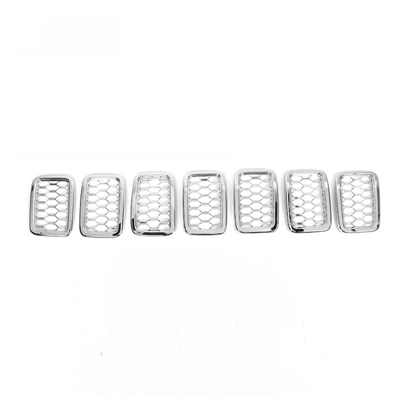 Auto Front Gitter Auto Kühlergrill Mesh Einsatz Dekoration Abdeckung Trim Für Jeep Für Grand Für Cherokee 2014 2015 2016 2017 20198 2019-2023 Auto Außen Zubehör Kapuze Kühlergrill(2017UP Chrome) Auto Front Gitter Auto Kühlergrill Mesh Einsatz Dekoration Abdeckung Trim Für Jeep Für Grand Für Cherokee 2014 2015 2016 2017 20198 2019-2023 Auto Außen Zubehör Kapuze Kühlergrill(2017UP Chrome) von JHMHCOQ