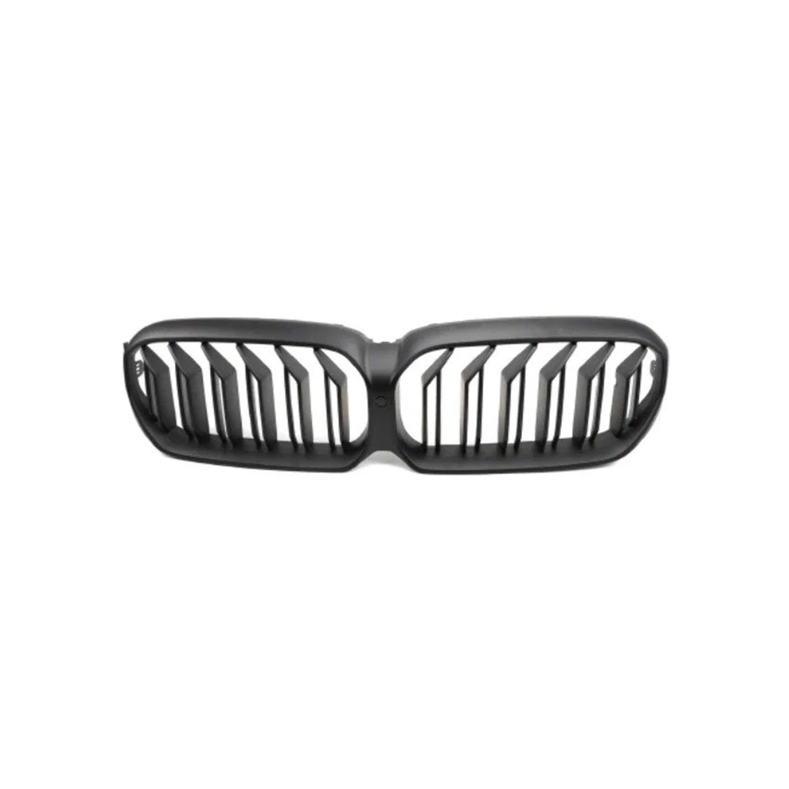 Auto Front Gitter Front Niere Stoßstange Grille Carbon Faser M Stil Grill Abdeckung Für 5 Serie Für G30 Für G31 Für G38 Für LCI 2021 2022 2023 Für M5 Kapuze Kühlergrill(Matt-schwarz) von JHMHCOQ