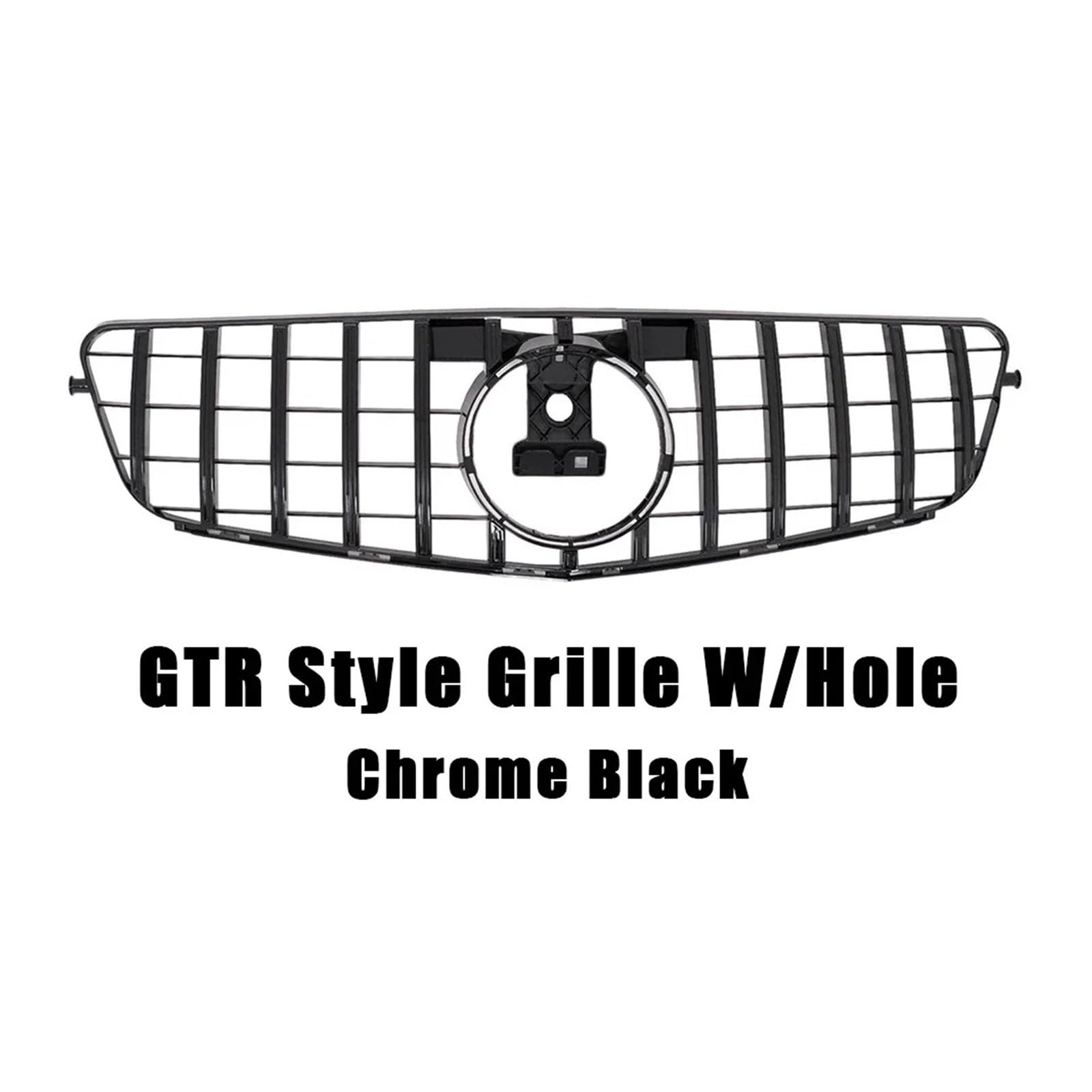 Auto Front Gitter Frontstoßstangengrill Für Für Benz Für C-Klasse Für W204 2008 2009 2010 2011 2012 2013 2014 Für W204 Für C180 Für C200 Für C250 Für C300 Kapuze Kühlergrill(GTR-Chrome Black) Auto Front Gitter Frontstoßstangengrill Für Für Benz Für C-Klasse Für W204 2008 2009 2010 2011 2012 2013 2014 Für W204 Für C180 Für C200 Für C250 Für C300 Kapuze Kühlergrill(GTR-Chrome Black) von JHMHCOQ