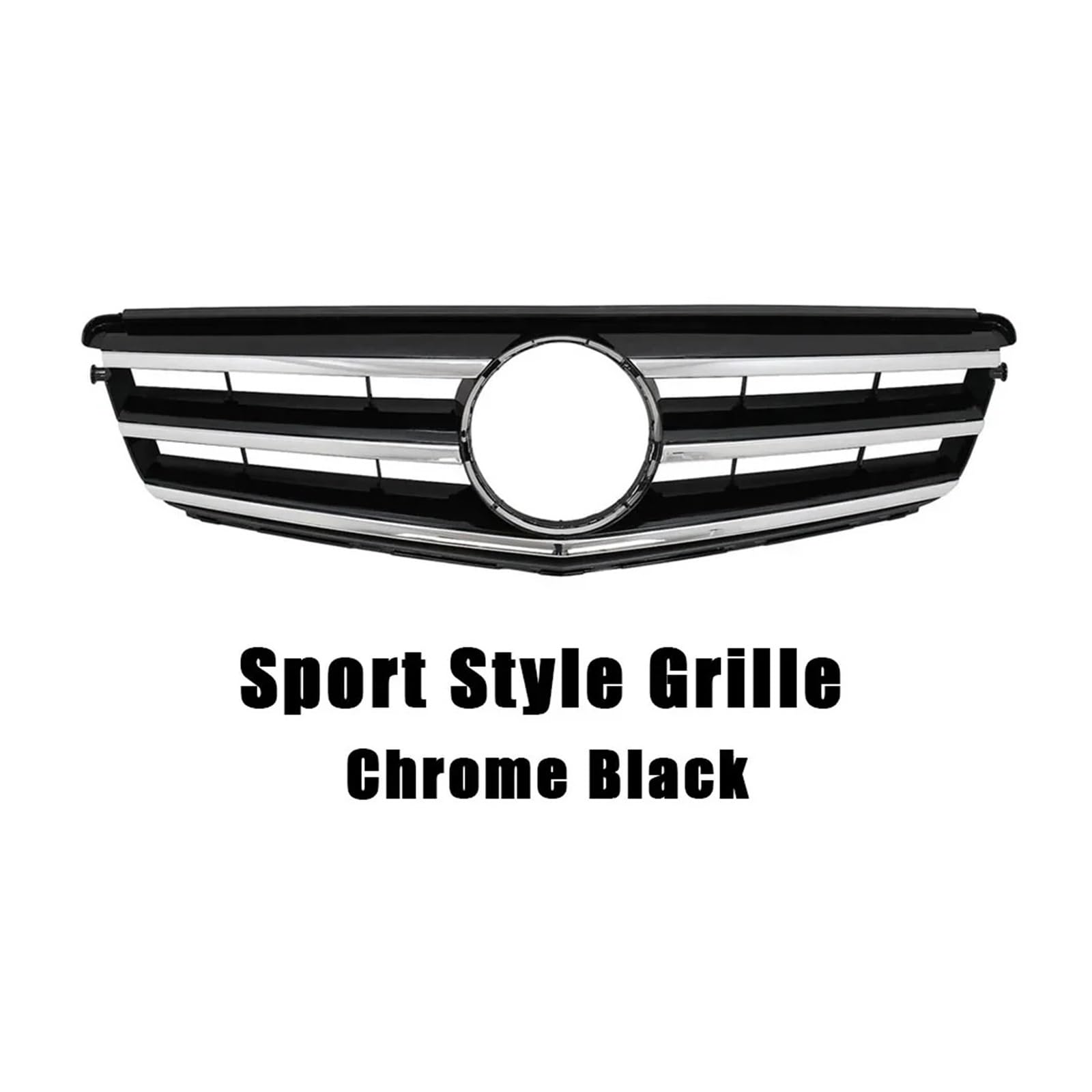 Auto Front Gitter Frontstoßstangengrill Für Für Benz Für C-Klasse Für W204 2008 2009 2010 2011 2012 2013 2014 Für W204 Für C180 Für C200 Für C250 Für C300 Kapuze Kühlergrill(Sport-Chrome Black) Auto Front Gitter Frontstoßstangengrill Für Für Benz Für C-Klasse Für W204 2008 2009 2010 2011 2012 2013 2014 Für W204 Für C180 Für C200 Für C250 Für C300 Kapuze Kühlergrill(Sport-Chrome Black) von JHMHCOQ