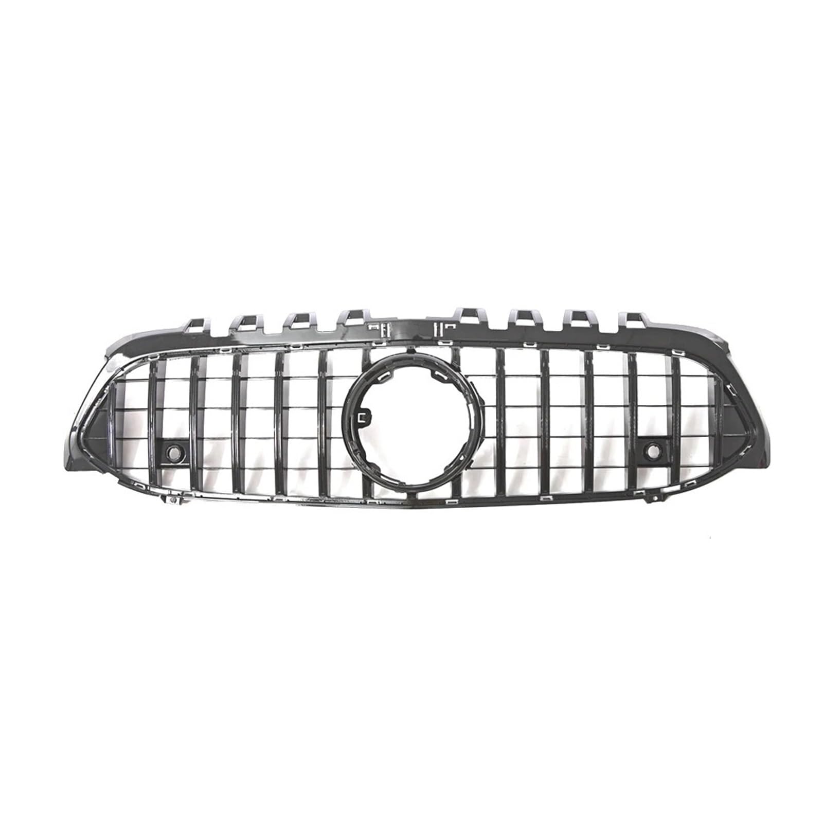 Auto Front Gitter Für Für Benz Für A-Klasse Für W177 Für A200 Für A220 Für A250 Für A35 Schwarz Diamanten Stil Kühlergrill Schwarz Front Stoßstange Grille Kapuze Kühlergrill(GT-Black) von JHMHCOQ