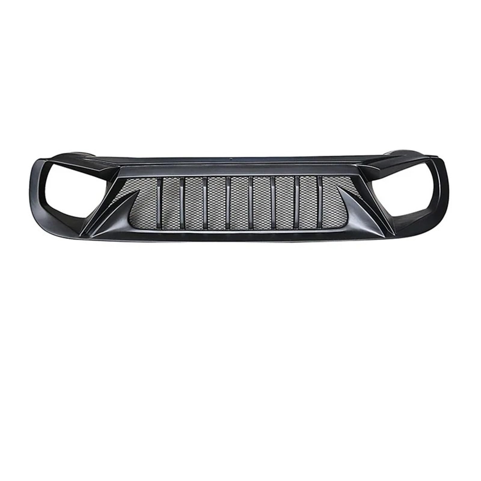 Auto Front Gitter Für Jeep Für Renegade 2016 2017 2018 2019 2020 Racing Grills Matt Schwarz Carbon Grille Lufteinlass Styling Außen Tuning Zubehör Teile Kapuze Kühlergrill(1618 Matt) von JHMHCOQ