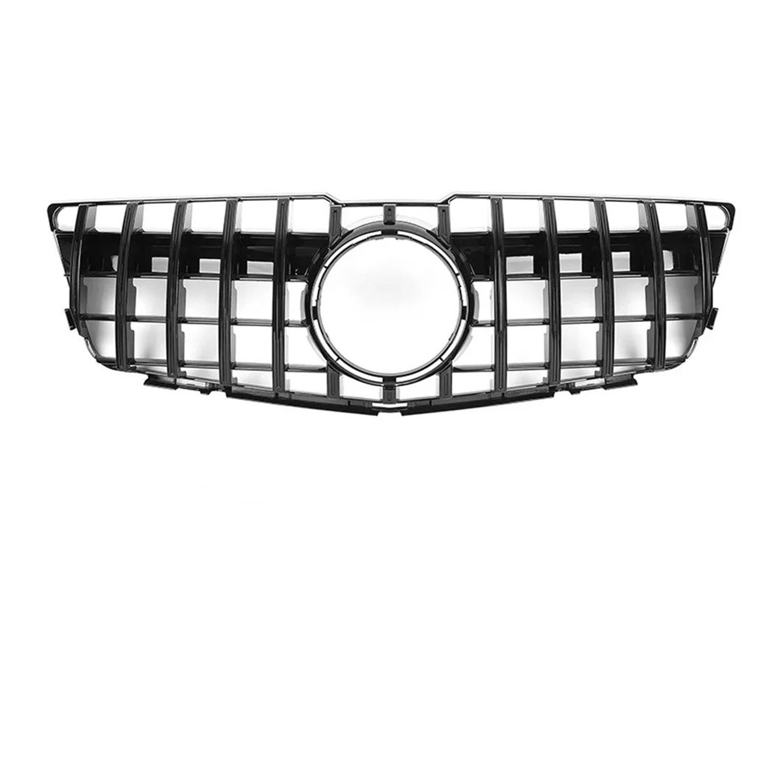 Auto Front Gitter Oberer Kühlergrill Für Für Benz Für GLK-Klasse Für X204 2013 2014 2015 Für GLK250 Für GLK300 Für GLK350 Renngitter Im Black Diamonds-Stil Kapuze Kühlergrill(GT-Chrome Black) Auto Front Gitter Oberer Kühlergrill Für Für Benz Für GLK-Klasse Für X204 2013 2014 2015 Für GLK250 Für GLK300 Für GLK350 Renngitter Im Black Diamonds-Stil Kapuze Kühlergrill(GT-Chrome Black) von JHMHCOQ