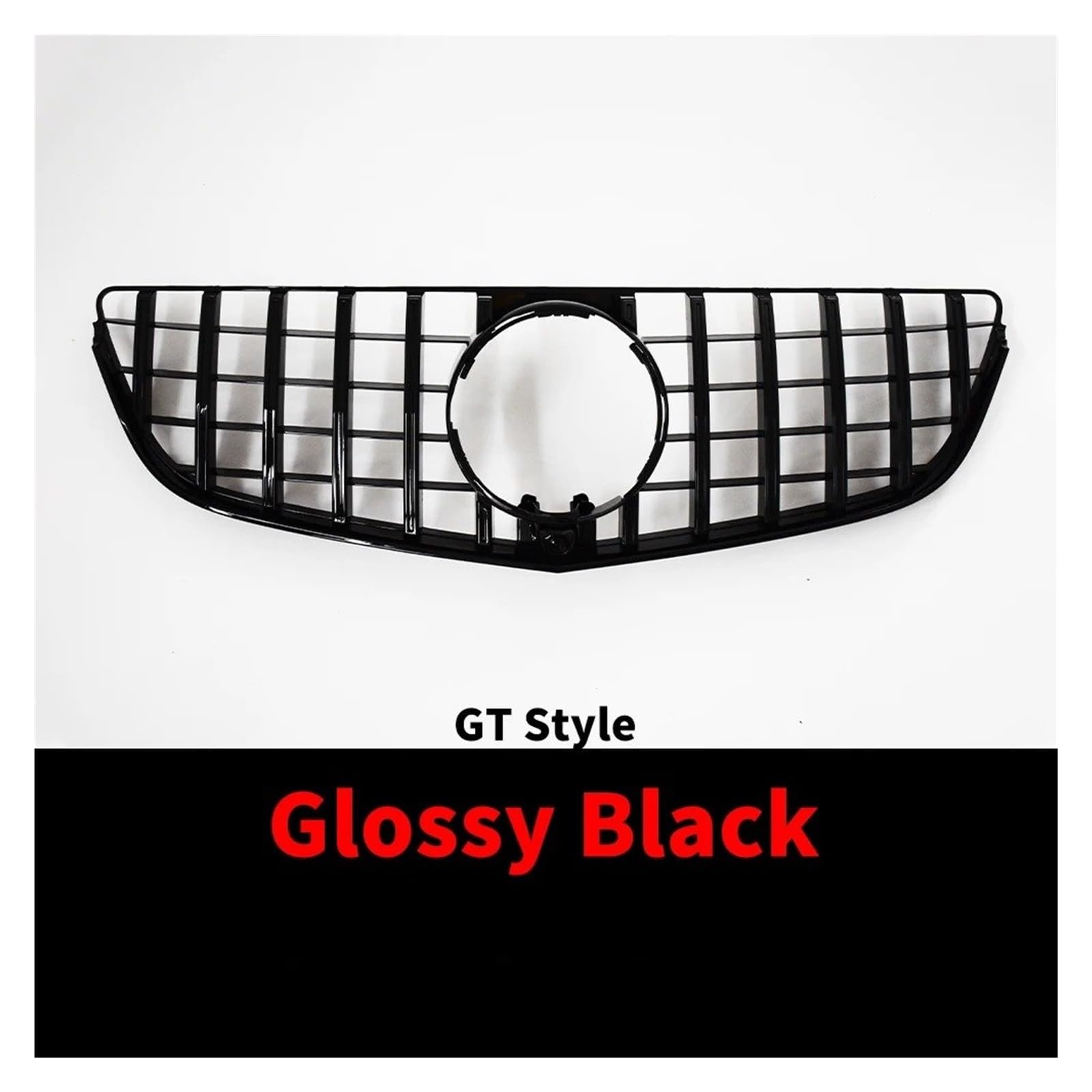 Auto Front Gitter Sport Front Kühler Gitter Stoßstange Grille Grill Für Für Benz Für W207 Für C207 Für A207 Für E Coupe 2009 2010 2011 2012-2016 Kapuze Kühlergrill(2013-2016 GT Black) von JHMHCOQ