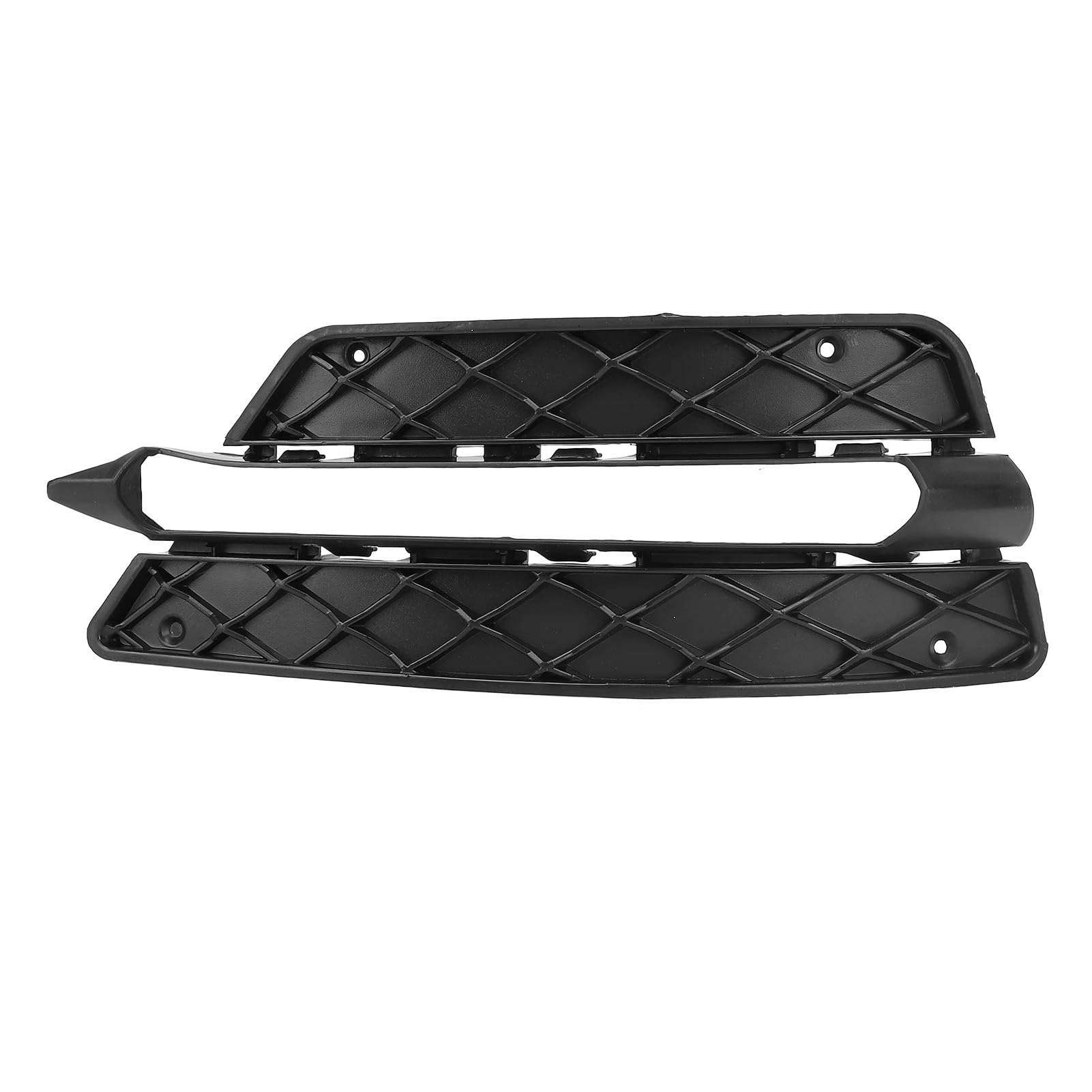 Auto Front Gitter Stoßstangengitter Vordere Nebelscheinwerfer-Abdeckung Lünette Tagfahrlicht-Grill-Abdeckung Ersatz Für Benz Für C-Klasse Für W204 Für Amg-Line Kapuze Kühlergrill(Recht) von JHMHCOQ
