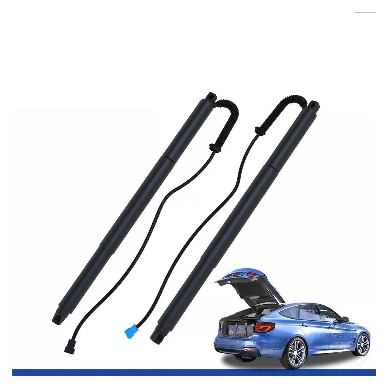 Kofferraum Dämpfer Heckklappen-Hebefedern Mit Elektrischer Heckklappenheberfunktion Für 2013 2014 2015 2016 2017 Für X4 Für F26 Kofferraum-Heckklappe Gasdruckdämpfer Gasfeder(A Pair) von JHMHCOQ