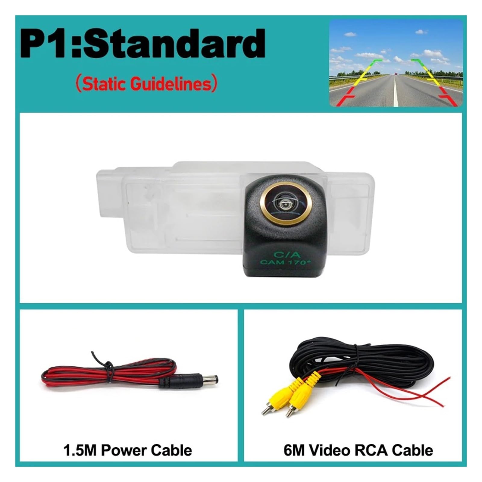 Rückfahrkamera Set 170 ° Fahrzeug-Rückfahrkamera Für Citroen Für C3 Für C4 Für C5 Für Aircross Für C6 Für C8 C3-XR HD 1080P FishEye Auto-Rückfahrkamera CCD-Nachtsicht HD Rückfahrkamera(Yellow CAM) Rückfahrkamera Set 170 ° Fahrzeug-Rückfahrkamera Für Citroen Für C3 Für C4 Für C5 Für Aircross Für C6 Für C8 C3-XR HD 1080P FishEye Auto-Rückfahrkamera CCD-Nachtsicht HD Rückfahrkamera(Yellow CAM) von JHMHCOQ