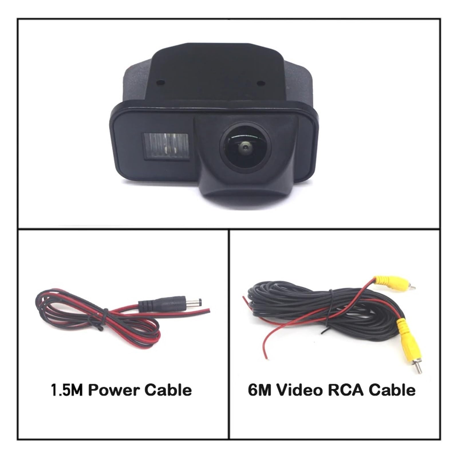 Rückfahrkamera Set HD CCD Auto Hintere Ansicht-rückseite Kamera Für Scion Für XB Für XD 2007 2008 2009 2010 2011 2012 2013 2014 Wasserdicht HD Rückfahrkamera(Camera) von JHMHCOQ