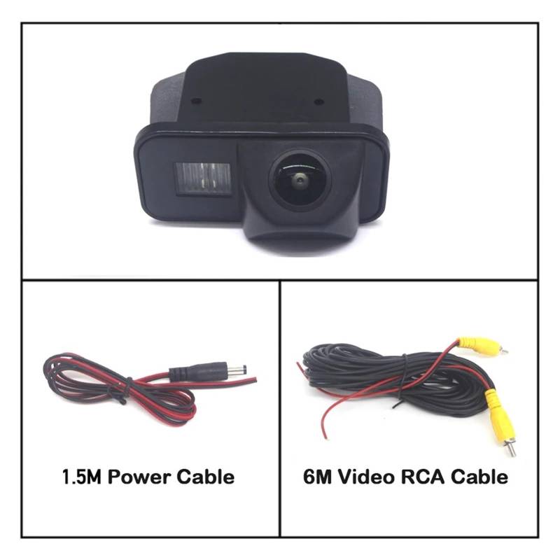 Rückfahrkamera Set HD CCD Auto Hintere Ansicht-rückseite Kamera Für Scion Für XB Für XD 2007 2008 2009 2010 2011 2012 2013 2014 Wasserdicht HD Rückfahrkamera(Camera) von JHMHCOQ