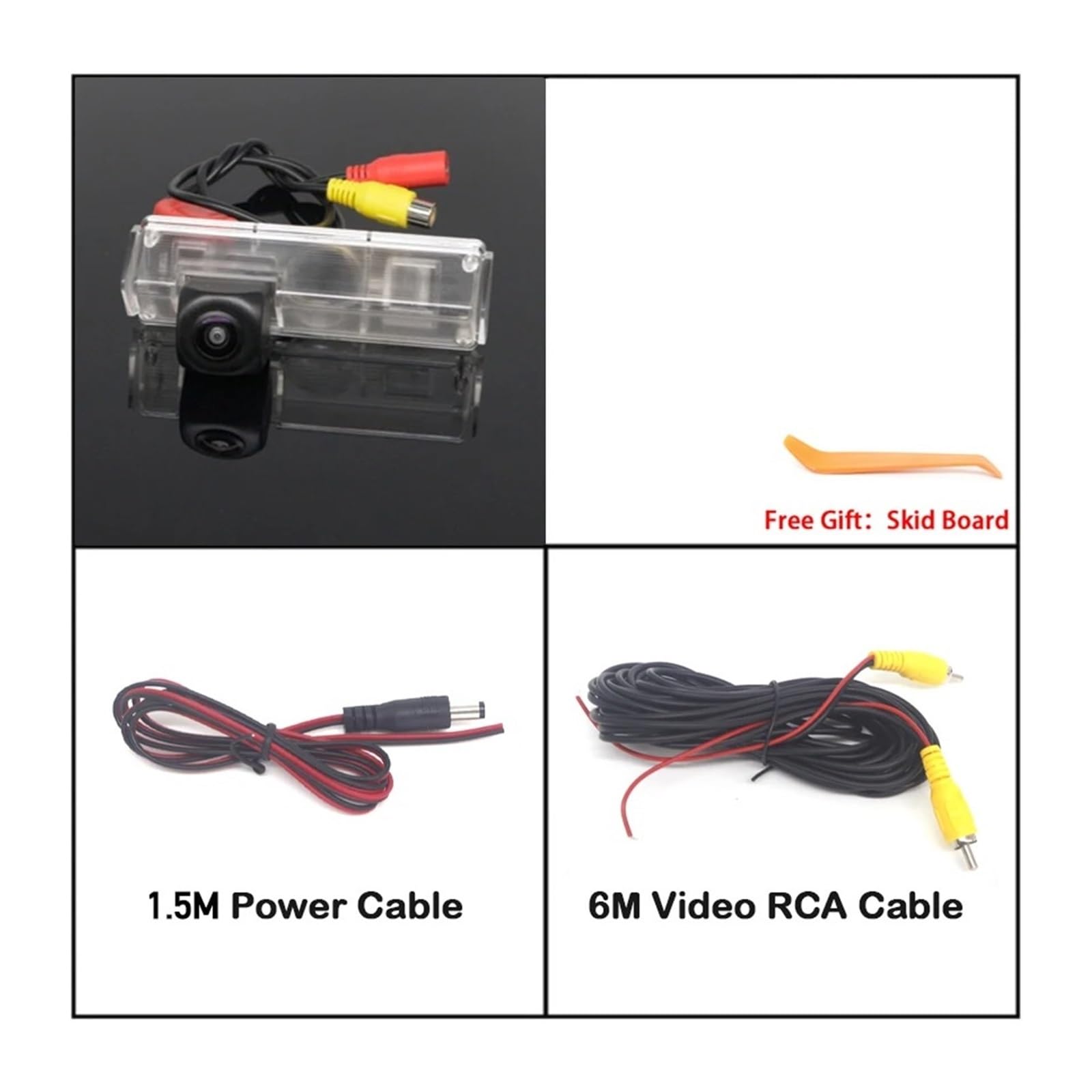 Rückfahrkamera Set Starlight Nachtsicht Auto Hintere Ansicht-rückseite Kamera Für Mitsubishi Für Colt Plus 2007 2008 2009 2010-2013 Full HD Wasserdicht HD Rückfahrkamera(Camera) von JHMHCOQ