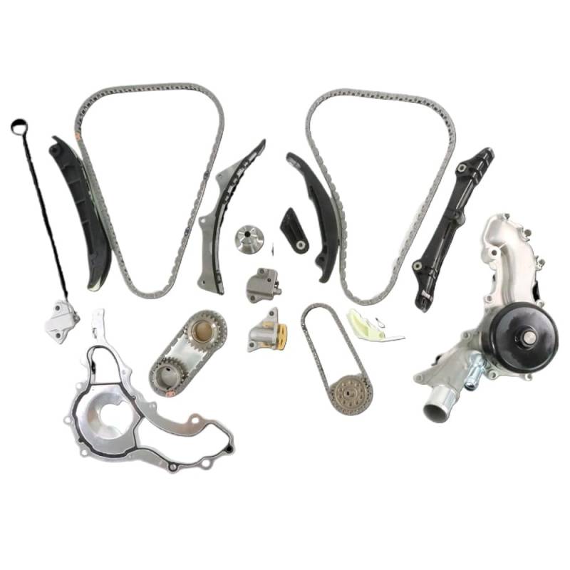 Timing-Ketten-Kit mit Wasserpumpe kompatibel mit 2011-2016 3.6L Pentastar Motorersatzteile 5184355AE 5184352AE von JHTRHZ