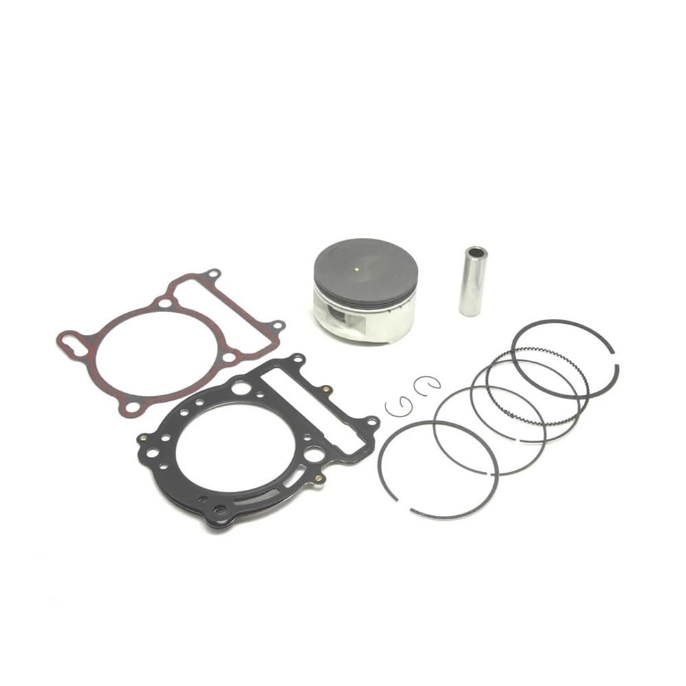 ATV Buggy Scooter Motor-Umbausatz LH400 Kolbenringe Dichtungen 80MM 18MM Passend for VOG Linhai LH400 YP 400 Tank Touring Modell Ersatzteile(Piston Gasket) von JHwXsZ