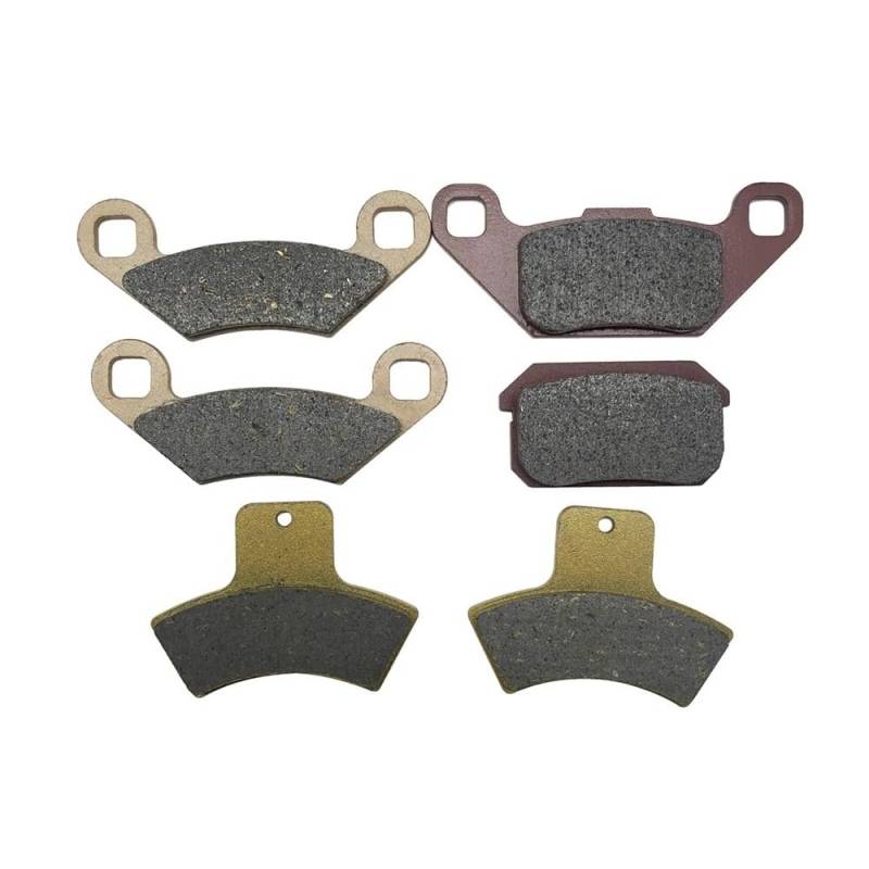 Bremsbeläge vorne und hinten passend for Linhai 260cc 300cc 4x4 ATV Bremssättel Modelle Ersatzteile von JHwXsZ