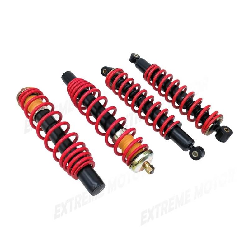 Ersatzteile, 2 Stück vorne und 2 Stück hinten Stoßdämpfer Montage passend für Linhai 400 ATV 300 CUV Quad Go Kart Linhai Teile-Nr. 26907 27394 von JHwXsZ