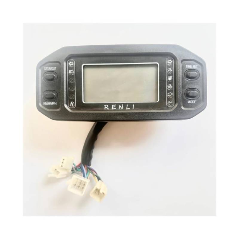 Ersatzteile Tachometer LCD Display Armaturenbrett Fit für Renli 1100cc 1500cc Buggy Go Kart KN104050000-2 (Renli 1100cc Buggy) von JHwXsZ