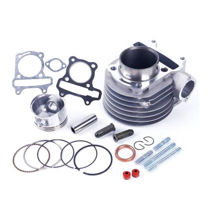 GY6 125cc Roller Motor 52,4mm Zylinder kit mit Kolben Kit Fit For 4T 152QMI ATV Moped von JHwXsZ