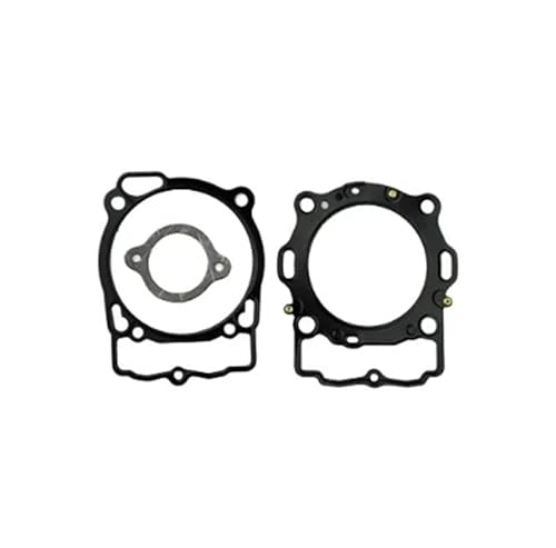Kompletter Motorrad-Motorzylinder-Kurbelgehäuse-Kupplungs-Starter-Generator-Abdeckungs-Dichtungssatz Fit For 400 450 530 EXC XCW 08-11(Dark Grey) von JHwXsZ