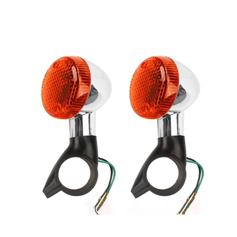 Motorrad-Blinkerleuchten vorne und hinten passend for H Magna 250 750 Steed 400 600 Shadow 400 750(1 pair front) von JHwXsZ