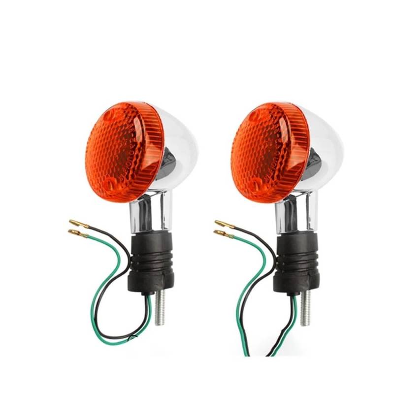 Motorrad-Blinkerleuchten vorne und hinten passend for H Magna 250 750 Steed 400 600 Shadow 400 750(1 pair rear) von JHwXsZ