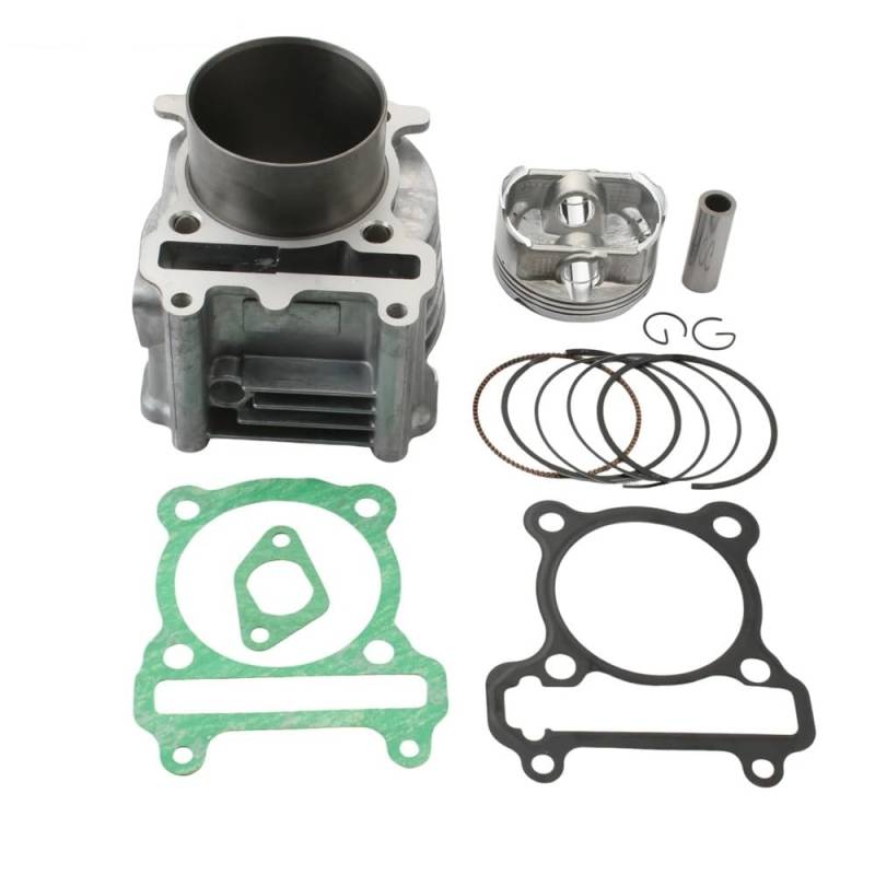 Motorrad Zylinder Nockenwelle Zubehör 66mm YW125 Bws125 Zuma125 Mio125 Big Bore Zylinder Kit Fit For Cygnus 125 X Flame-X GTR YW Bws Zuma 125cc Upgrade 200cc 4V 4T von JHwXsZ