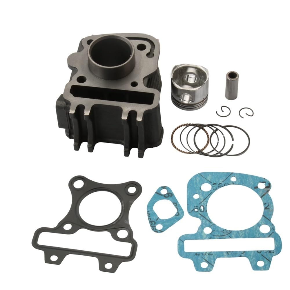 Motorrad zylinder nockenwelle zubehör Roller 39mm Zylinder Kit Fit For 50cc 4T 2V Motor Teile Motorrad zylinder nockenwelle zubehör Roller 39mm Zylinder Kit Fit For 50cc 4T 2V Motor Teile von JHwXsZ