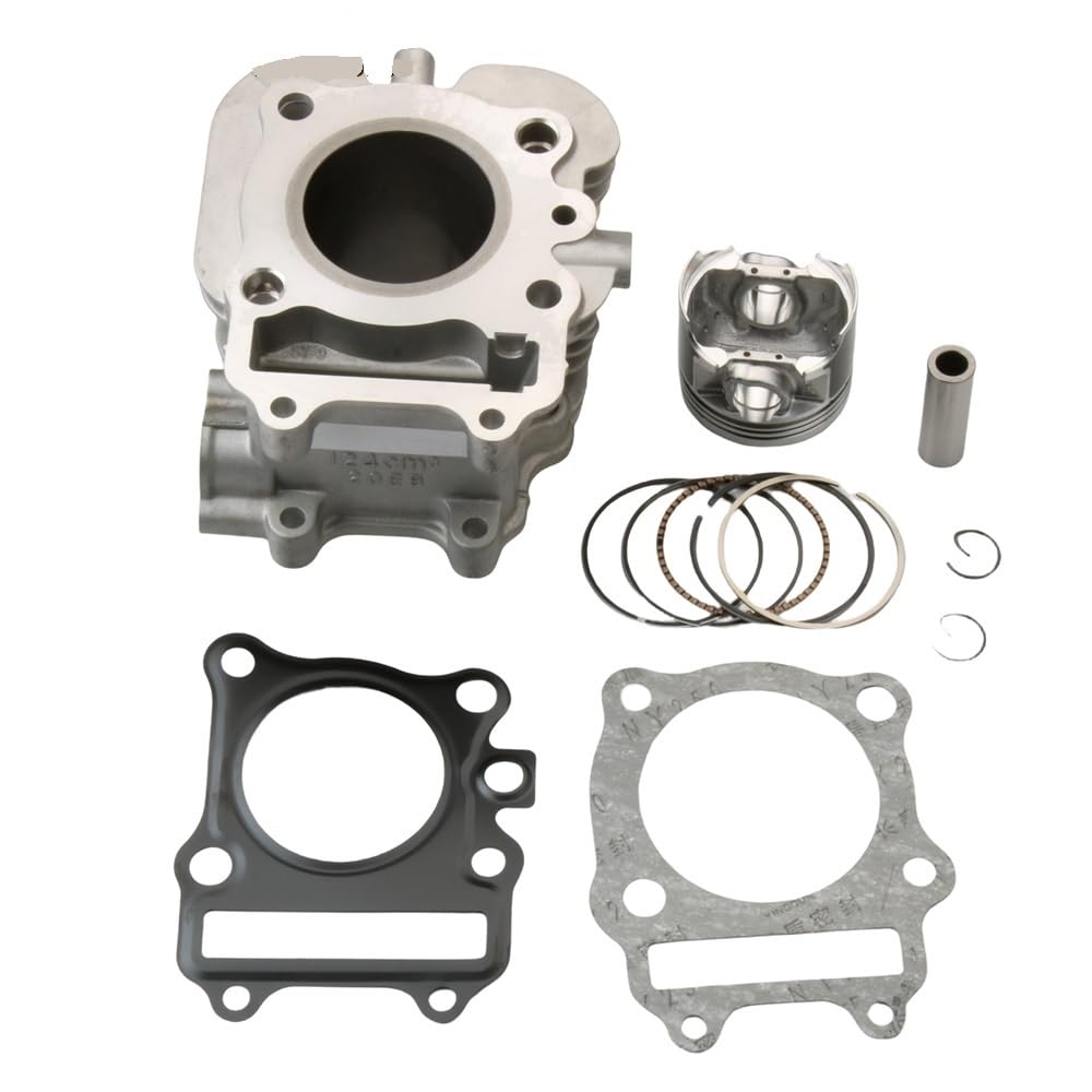 Motorrad zylinder nockenwelle zubehör Roller 52mm Zylinder Kit Fit For EINE 125 AN125 Fit For HS125T 125cc Euro II Motor Teile 20EB Motorrad zylinder nockenwelle zubehör Roller 52mm Zylinder Kit Fit For EINE 125 AN125 Fit For HS125T 125cc Euro II Motor Teile 20EB von JHwXsZ