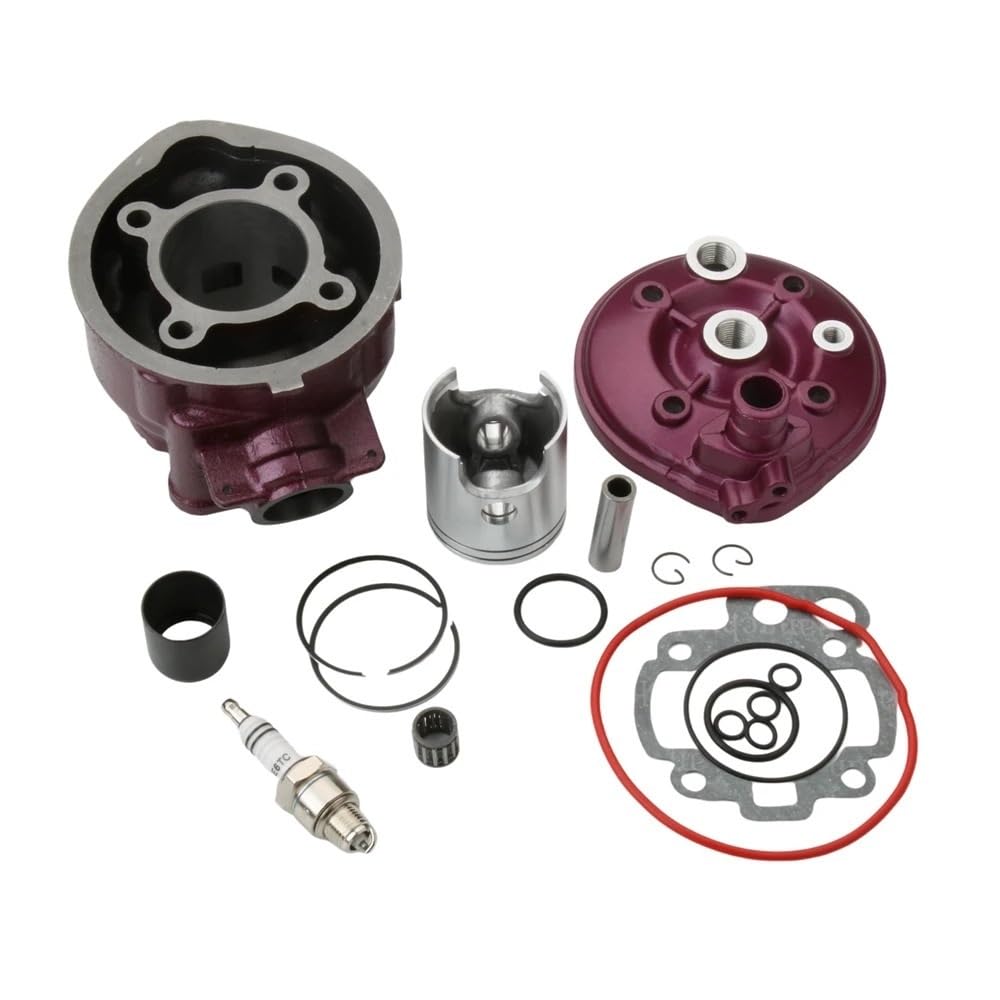 Motorradzylinder-Nockenwellenzubehör 49 mm 90 cc Big Bore Zylinderkit und Kurbelwelle Fit For Enduro EN SM Panther Urban Base Champion 50 cc 2 T Minarell AM6 Motorradzylinder-Nockenwellenzubehör 49 mm 90 cc Big Bore Zylinderkit und Kurbelwelle Fit For Enduro EN SM Panther Urban Base Champion 50 cc 2 T Minarell AM6 von JHwXsZ