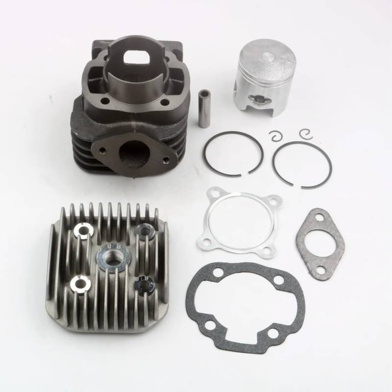 Zubehör Fit For Motorradzylinder und Nockenwellen. Scooter-Zylindersatz mit großer Bohrung, 70 cc, Kopf und Kolben Fit For 50 cc 2-Takt-AC-Motormodelle mit 47 mm/10 mm von JHwXsZ