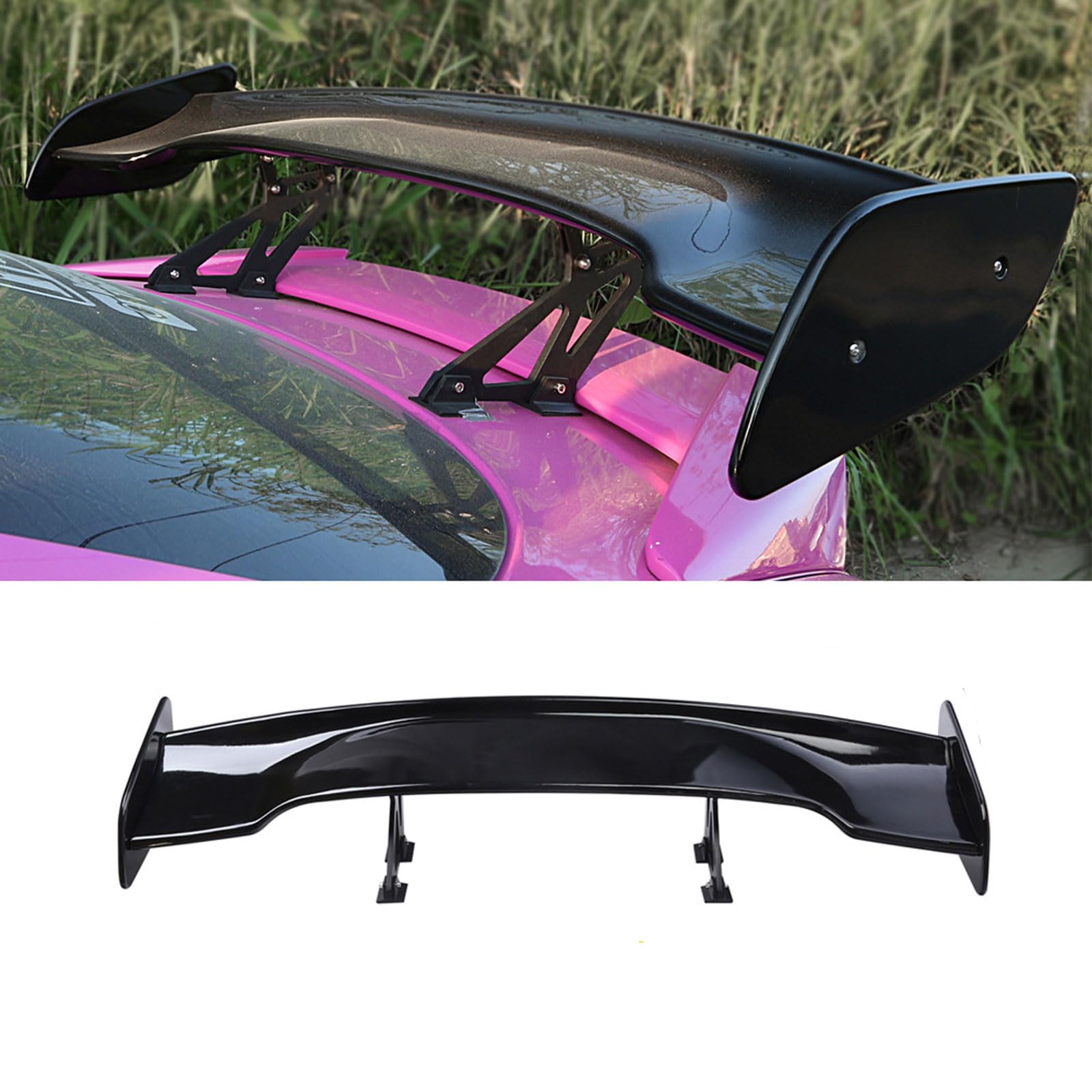 JIANXKILB Auto Heckspoiler Spoiler für BMW 2 Series Coupe G42 2021 2022 2023 2024 2025, Car Rear Spoiler Heckkofferraum Kofferraumspoiler Heckflügel Tuning Auto Zubehör,Bright Black JIANXKILB Auto Heckspoiler Spoiler für BMW 2 Series Coupe G42 2021 2022 2023 2024 2025, Car Rear Spoiler Heckkofferraum Kofferraumspoiler Heckflügel Tuning Auto Zubehör,Bright Black von JIANXKILB