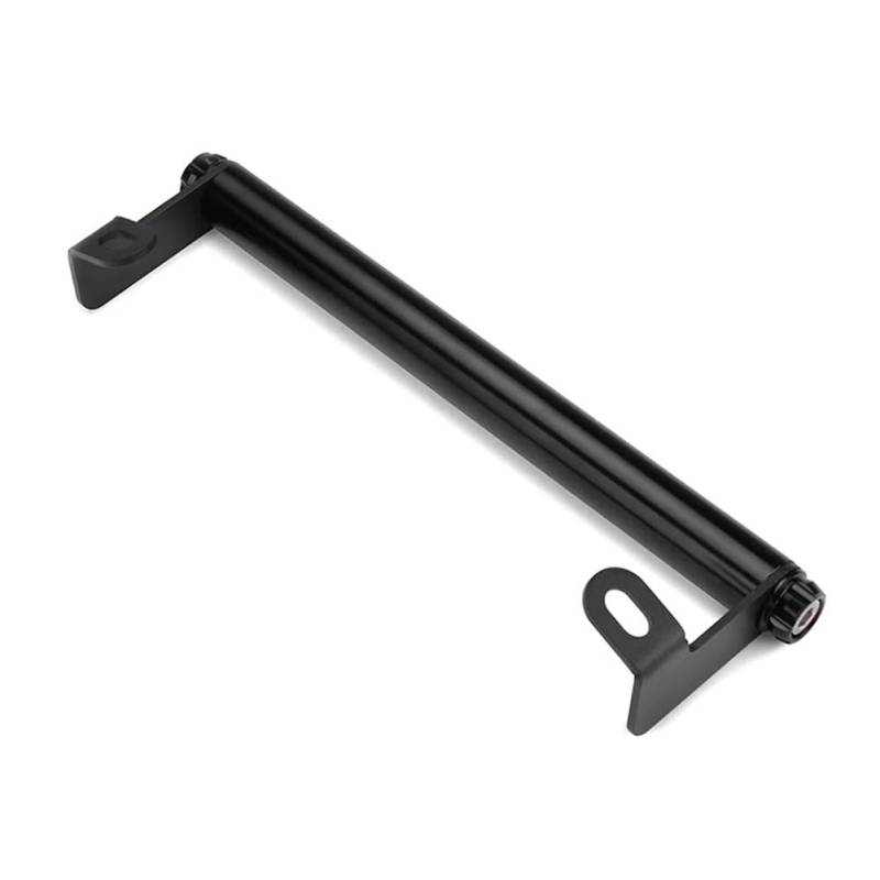 JIANYISR Handyhalter Motorrad Frontscheibe Expansion Bar GPS Navigation Handy Halterung Für KYM&CO Für DTX125 Für DTX 125(Black) von JIANYISR