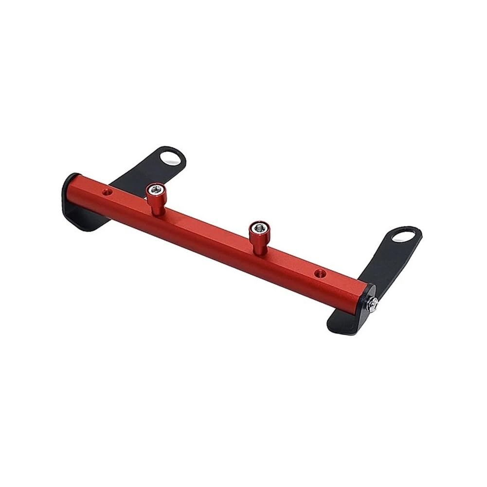 JIANYISR Handyhalter Motorrad Frontscheibe Expansion Bar GPS Navigation Handy Halterung Für VOGE Für SR4MAX 350(Red) von JIANYISR