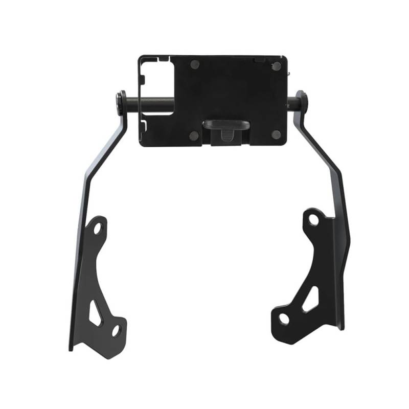 JIANYISR Handyhalter Motorrad SMART-Telefonhalter Stehen GPS-Navigationsplattenhalterung Für Hon┐da Für NC750X Für NC750 2021 2022 2023 2024(Black 12MMSET) von JIANYISR