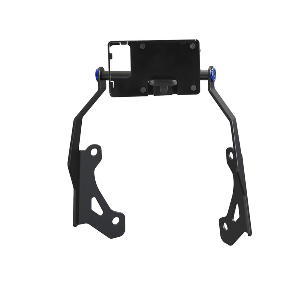JIANYISR Handyhalter Motorrad SMART-Telefonhalter Stehen GPS-Navigationsplattenhalterung Für Hon┐da Für NC750X Für NC750 2021 2022 2023 2024(Blue 12MMSET) von JIANYISR