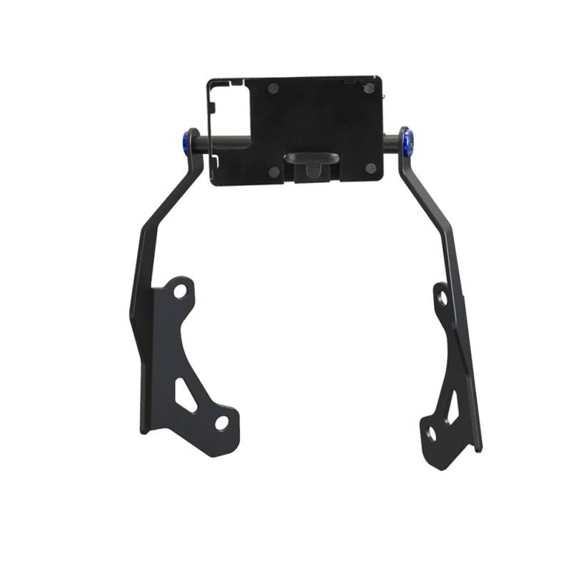 JIANYISR Handyhalter Motorrad SMART-Telefonhalter Stehen GPS-Navigationsplattenhalterung Für Hon┐da Für NC750X Für NC750 2021 2022 2023 2024(Blue 12MMSET) von JIANYISR